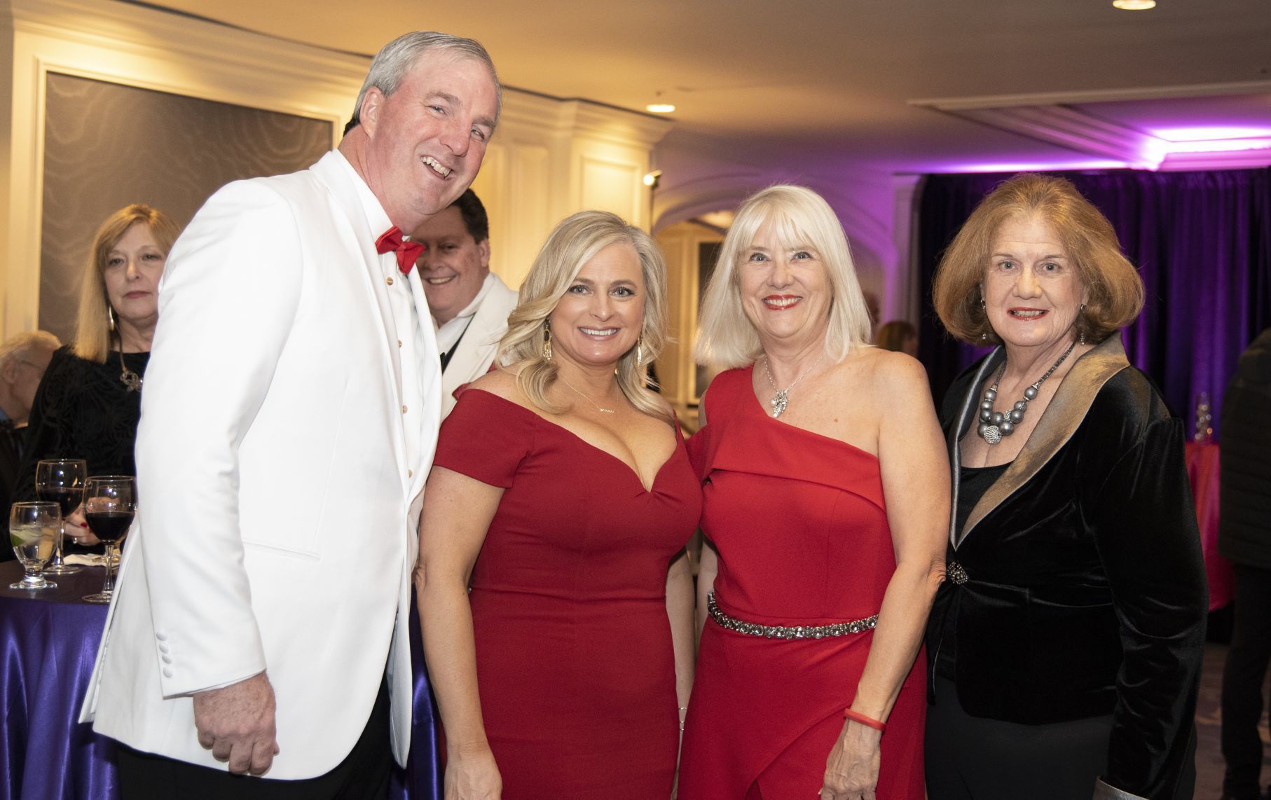 Larry and Vicky Parres, Melissa Hattman, Kathy Meath